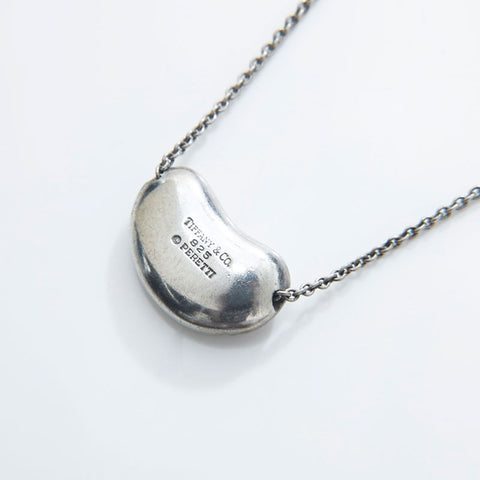 TIFFANY&Co. Beans 925 Necklace Silver WS21745