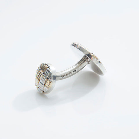 極美品 ティファニー TIFFANY&Co. 925 750 カフス その他小物 シルバー WS21746