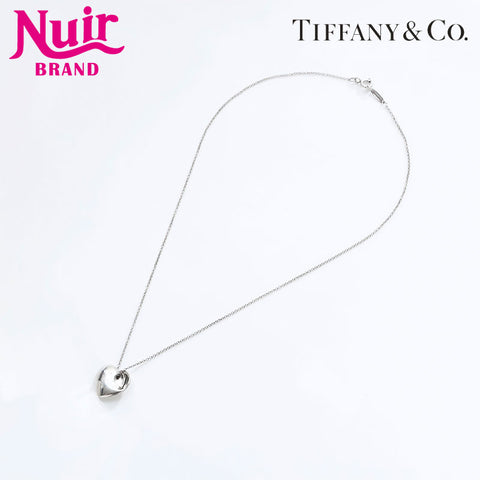 TIFFANY&Co. Heart Hold 925 Necklace Silver WS21747