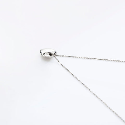 TIFFANY&Co. Heart Hold 925 Necklace Silver WS21747
