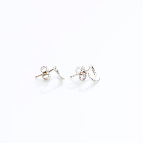 TIFFANY&Co. Open Heart 925 Mini Pierce Silver WS21749