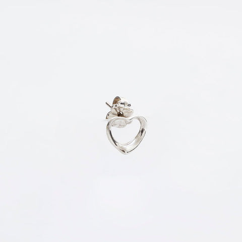 TIFFANY&Co. Open Heart 925 Mini Pierce Silver WS21749