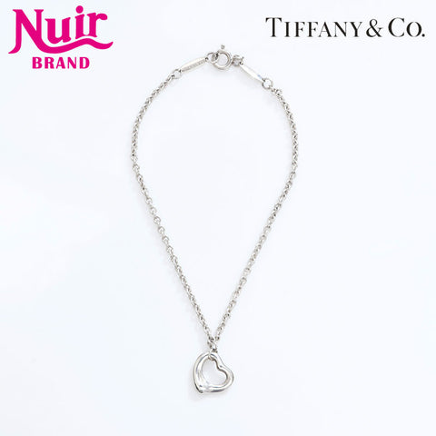 TIFFANY&Co. Open heart 925 bracelet Silver WS21750