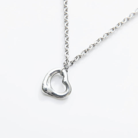 TIFFANY&Co. Open heart 925 bracelet Silver WS21750