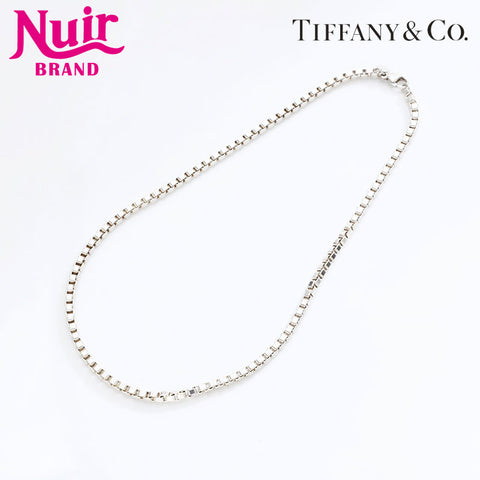 TIFFANY&Co. Venetian Chain 925 Necklace Silver WS21751
