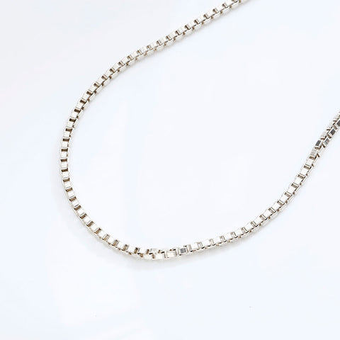 TIFFANY&Co. Venetian Chain 925 Necklace Silver WS21751