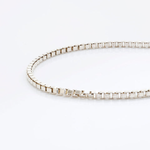 TIFFANY&Co. Venetian Chain 925 Necklace Silver WS21751