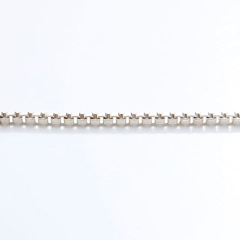 TIFFANY&Co. Venetian Chain 925 Necklace Silver WS21751