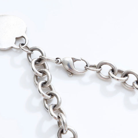 TIFFANY&Co. Return to 925 Heart Chain 925 bracelet Silver WS21752