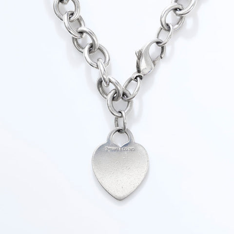 TIFFANY&Co. Return to 925 Heart Chain 925 bracelet Silver WS21752