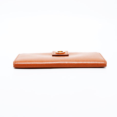 CELINE leather Purse Brown WS21761