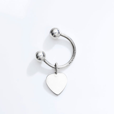 TIFFANY&Co. 925 key ring heart key ring Silver WS21763