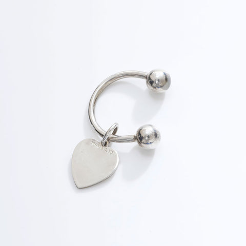 TIFFANY&Co. 925 key ring heart key ring Silver WS21763
