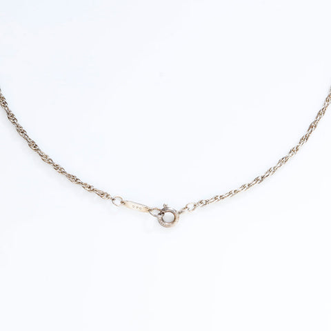 TIFFANY&Co. 925 750 T&C Coins Necklace Silver WS21764