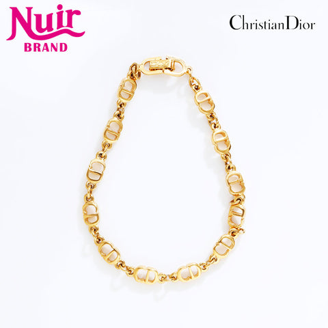 Christian Dior CD logo bracelet gold WS21768