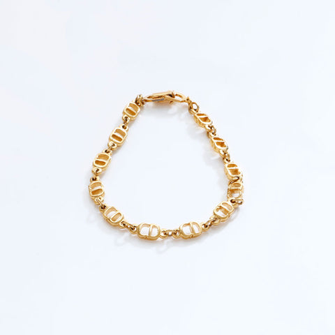 Christian Dior CD logo bracelet gold WS21768