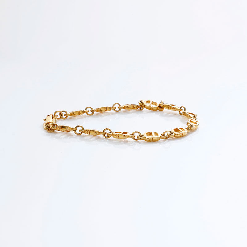 Christian Dior　クリスチャンディオール　ゴールド　ブレスレット クリスチャンディオール Christian Dior CDロゴ ブレスレット