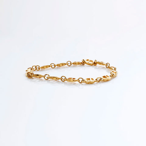 Christian Dior CD logo bracelet gold WS21768
