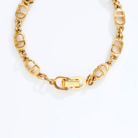 Christian Dior CD logo bracelet gold WS21768