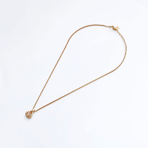 Christian Dior CD logo Necklace gold WS21770