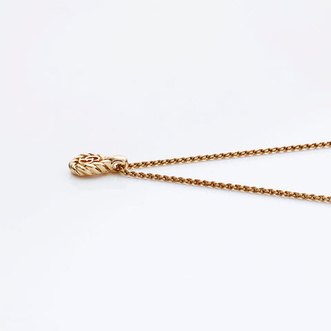 Christian Dior CD logo Necklace gold WS21770