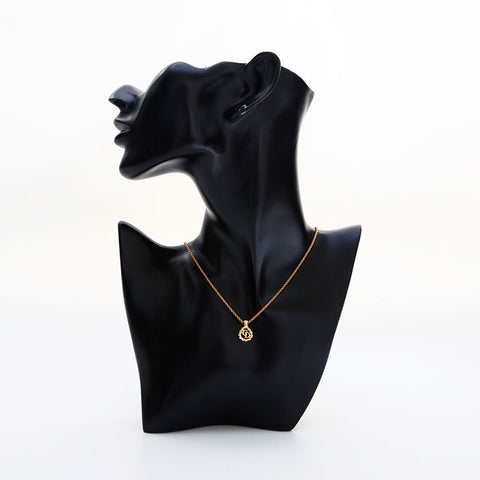 Christian Dior CD logo Necklace gold WS21770