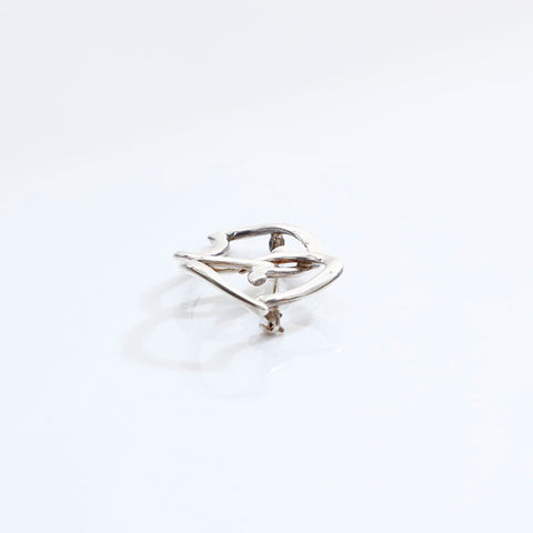 TIFFANY&Co. Leaf 925 Brooch Silver WS21771