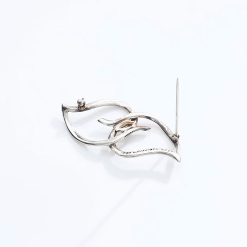 TIFFANY&Co. Leaf 925 Brooch Silver WS21771
