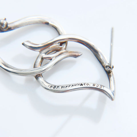 TIFFANY&Co. Leaf 925 Brooch Silver WS21771