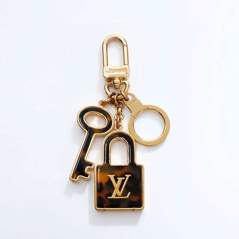 LOUIS VUITTON Porte-Clés Confidence 2012 key ring gold WS21772