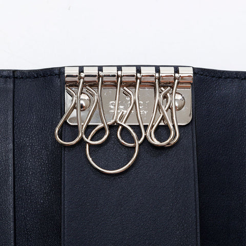 GUCCI GG Shima 6-line Key holder black WS21776
