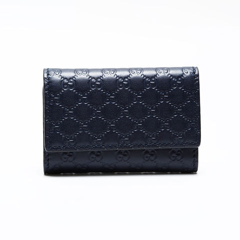 GUCCI GG Shima 6-line Key holder black WS21776