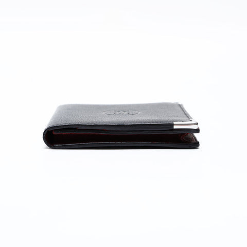 CARTIER leather Card Case black WS21777