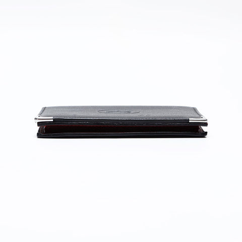 CARTIER leather Card Case black WS21777