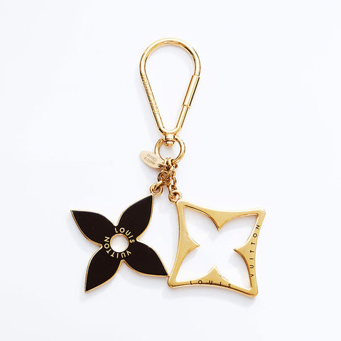 LOUIS VUITTON 2013 Porte-Clés Puzzle key ring gold WS21785