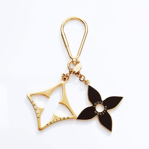 LOUIS VUITTON 2013 Porte-Clés Puzzle key ring gold WS21785