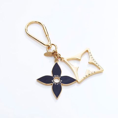LOUIS VUITTON 2013 Porte-Clés Puzzle key ring gold WS21785