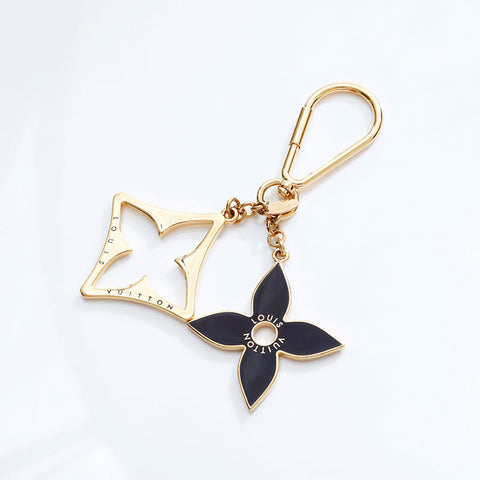 LOUIS VUITTON 2013 Porte-Clés Puzzle key ring gold WS21785