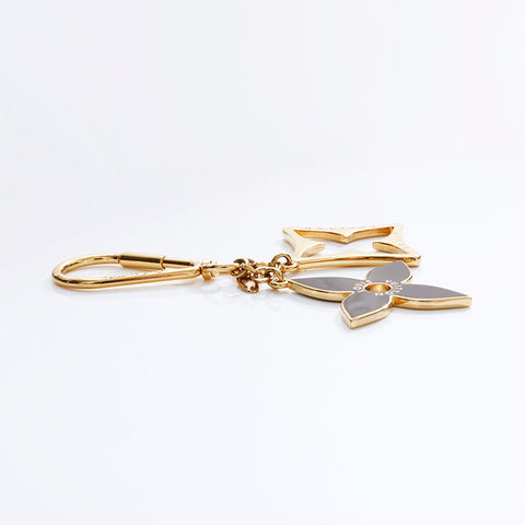 LOUIS VUITTON 2013 Porte-Clés Puzzle key ring gold WS21785
