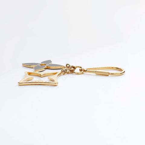 LOUIS VUITTON 2013 Porte-Clés Puzzle key ring gold WS21785