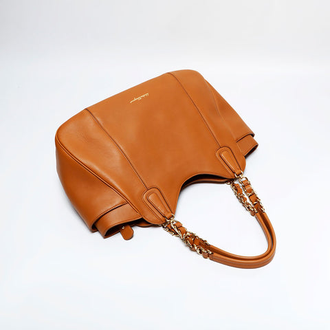 Salvatore Ferragamo Chain tote Handbag Brown WS21788
