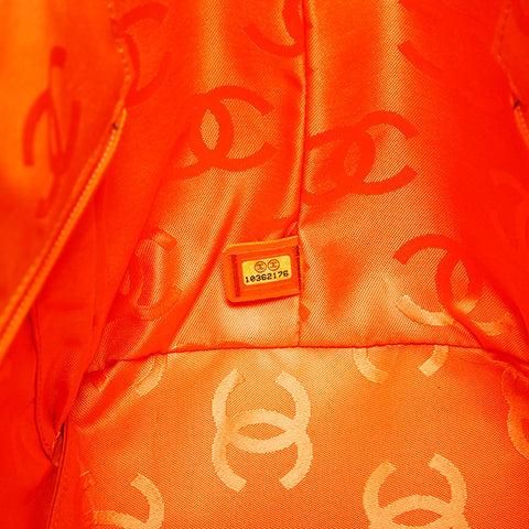 CHANEL 10 系列 2005-2006 Matelasse Cambon Line 大号手提包 米色 WS21794