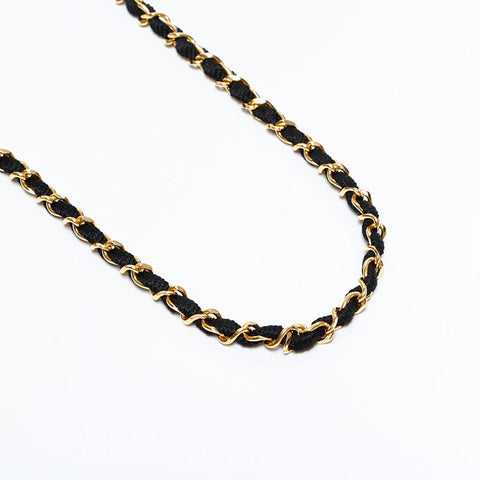 CHANEL No. 1 1989-1991 Mini Matelasse Satin Single Flap Shoulder Bag black WS21797