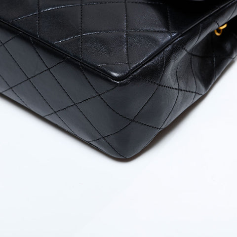 CHANEL Mini Matelasse Single Flap Shoulder Bag black WS21799