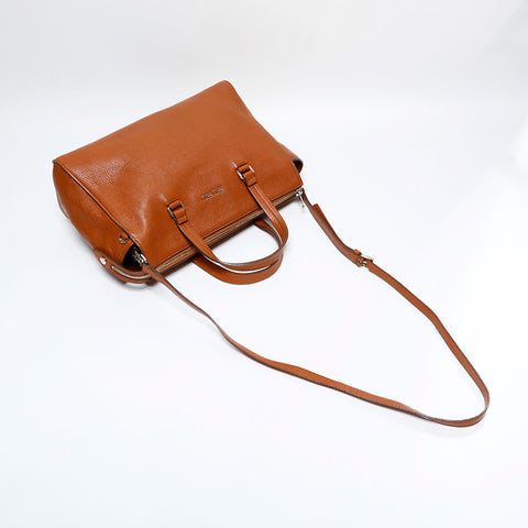 Miu Miu Leather 2way Handbag Brown WS21809