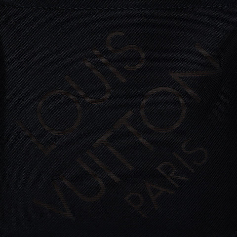 LOUIS VUITTON Damier Geant Citadin Noir 2005 Shoulder Bag black WS21812