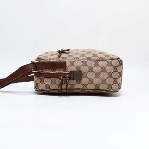 GUCCI GG canvas Shoulder Bag beige WS21813