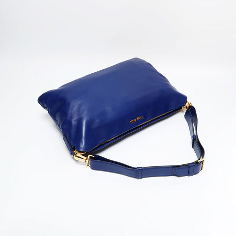 Miu Miu leather Shoulder Bag blue WS21814