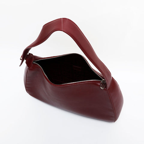 CARTIER leather one belt Shoulder Bag Red WS21815