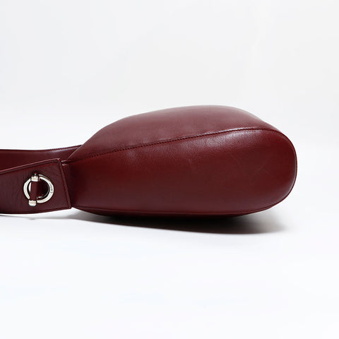 CARTIER leather one belt Shoulder Bag Red WS21815